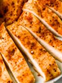 Oven Baked Thin Sliced Chicken Breast
