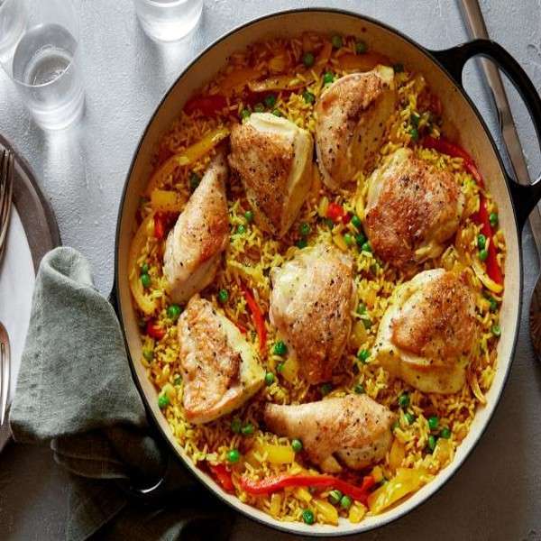 Chicken and Yellow Rice Recipe