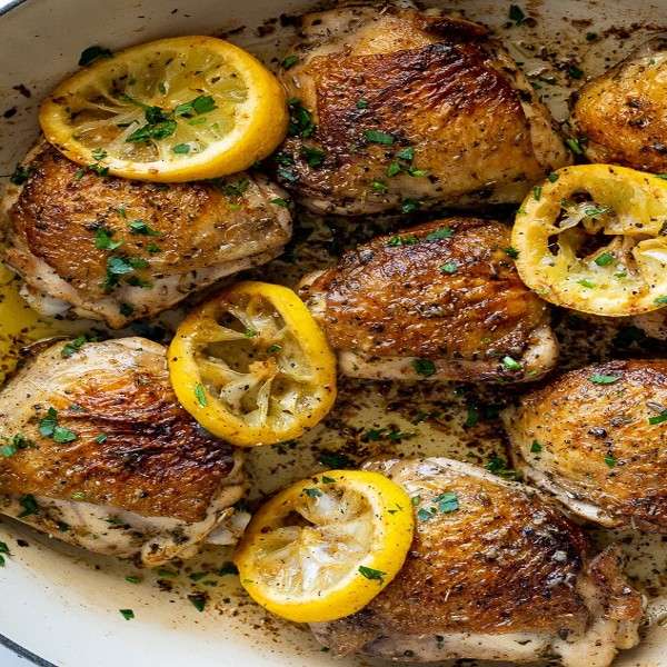 Lemon Pepper Chicken Thighs Recipe