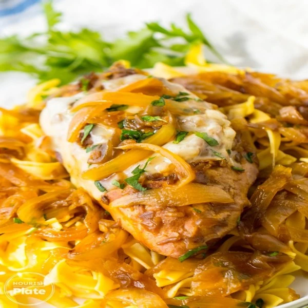 Crockpot French Onion Chicken Recipe