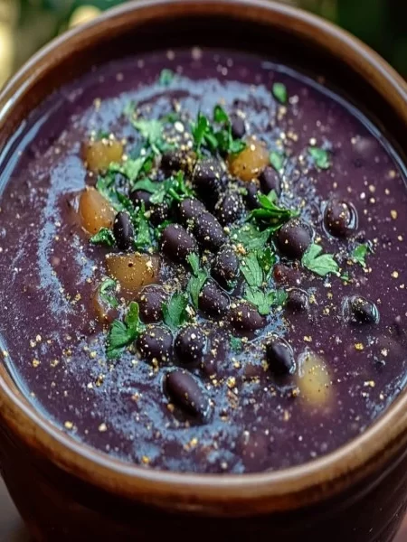 Purple Black Bean Soup Recipe – Easy & Delicious!