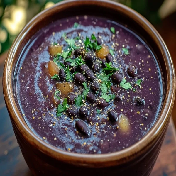 Purple Black Bean Soup Recipe – Easy & Delicious!