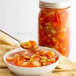 Homesteader Canning Vegetable Soup Recipe